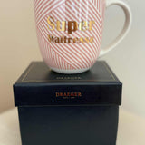 Mug Cadeau Super Maîtresse / Nounou