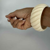 Bracelet en résine ivoire