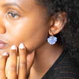 Boucles d'oreilles créoles coquillages
