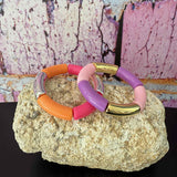Bracelet fantaisie coloré Love Ibiza