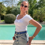 Ceinture tressée Mila