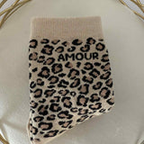 Chaussettes léopard amour