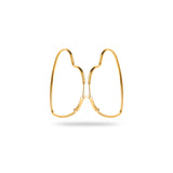 Boucles d’oreilles Maxi Créoles Cœur