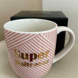 Mug Cadeau Super Maîtresse / Nounou