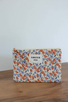 Trousse fleurie à message Bohm