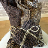 Totebag léopard Amour, Bazar Chic, Bisou