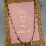Collier ciel d’étoiles Love Ibiza