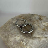 Boucles d'oreilles créoles Love Ibiza