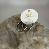 Boucles d'oreilles créoles Love Ibiza