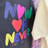 T-shirt “Now or Never” ✨