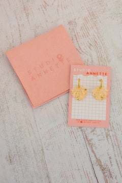 Boucles d'oreilles créoles coquillages