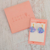 Boucles d'oreilles créoles coquillages