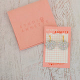 Boucles d'oreilles créoles coquillages