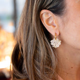 Boucles d'oreilles créoles coquillages