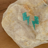 Boucles d'oreilles puces éclairs