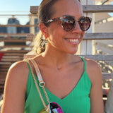 Boucles d’oreilles créoles cœur miroir