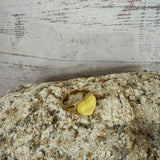 Bague chevalière cœur