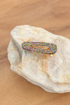 Barrettes à paillettes carnaval