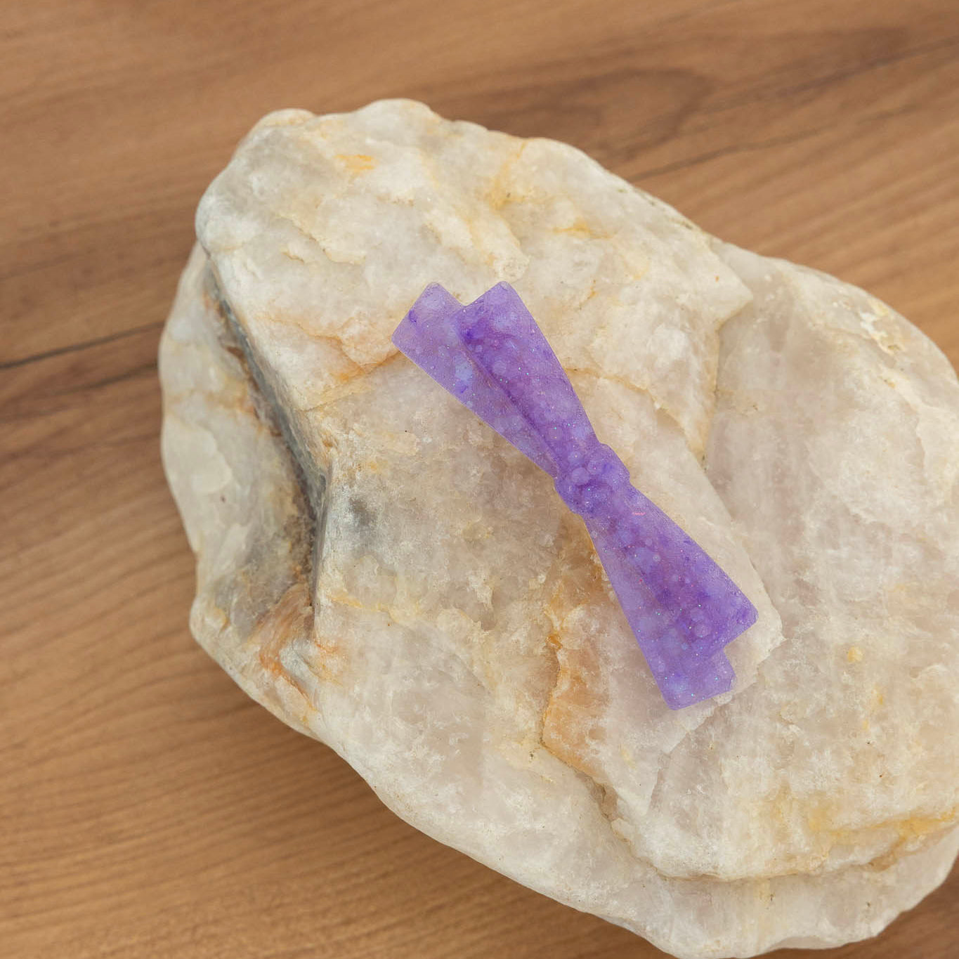 Barrette Nœud pailletée