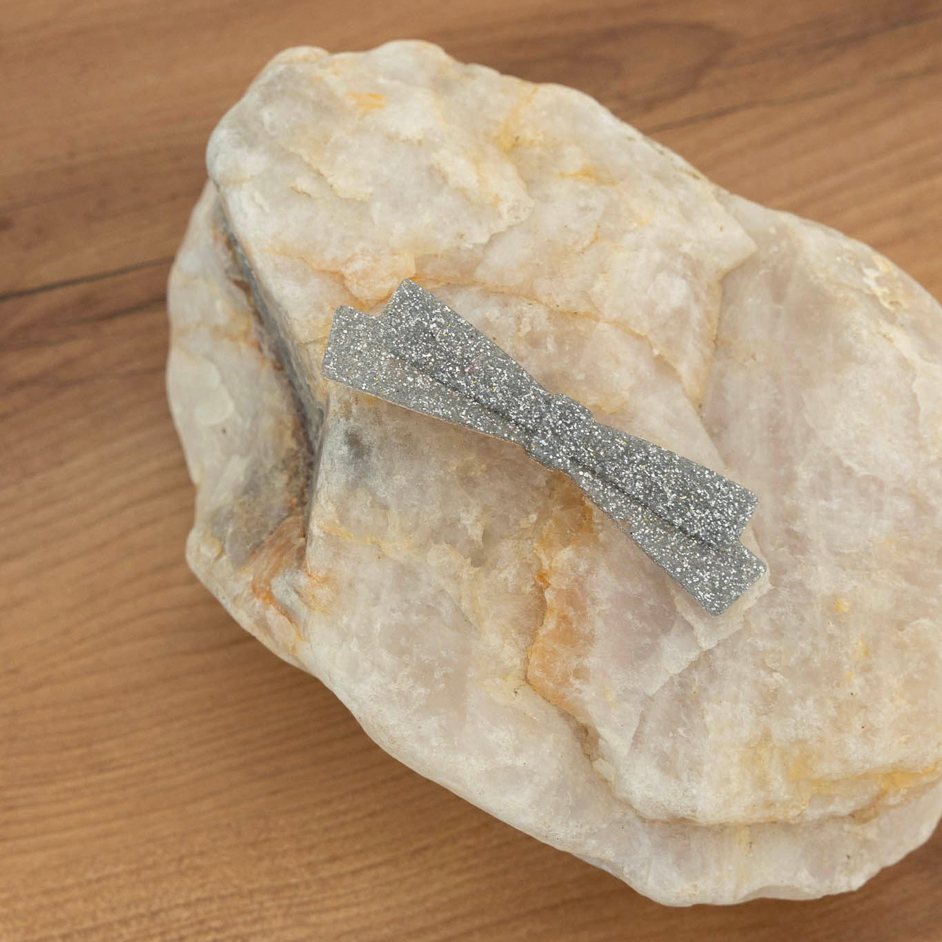 Barrette Nœud pailletée