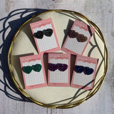 Boucles d'oreilles puces coeurs