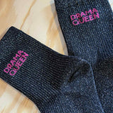Chaussettes pailletées Drama Queen