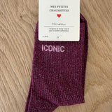 Chaussettes à paillettes ICONIC