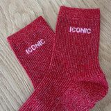 Chaussettes à paillettes ICONIC