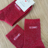 Chaussettes à paillettes ICONIC