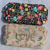 Trousse fleurie Love