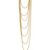 Collier multi-rangs Alma