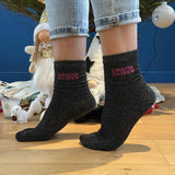 Chaussettes pailletées Drama Queen