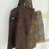 Totebag léopard Amour, Bazar Chic, Bisou