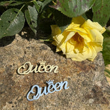 Broche Queen avec couronne