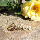 Broche Queen avec couronne