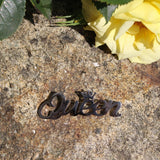 Broche Queen avec couronne