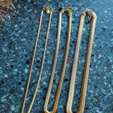 Collier maille serpent Satine 3 formats