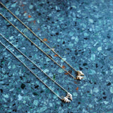 Collier pendentif nœud