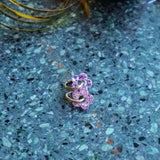 Boucles d’oreilles créoles fleurs Isabelle