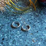 Boucles d'oreilles créoles Love Ibiza