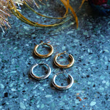 Boucles d'oreilles créoles Love Ibiza