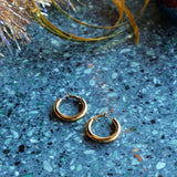 Boucles d'oreilles créoles Love Ibiza