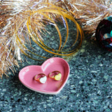 Bague chevalière cœur