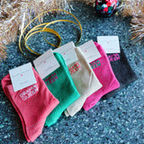 Chaussettes pailletées Drama Queen
