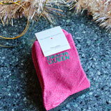 Chaussettes pailletées Drama Queen