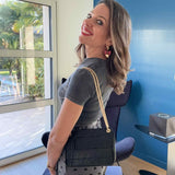 Boucles d’oreilles mini créoles nœud & cœur