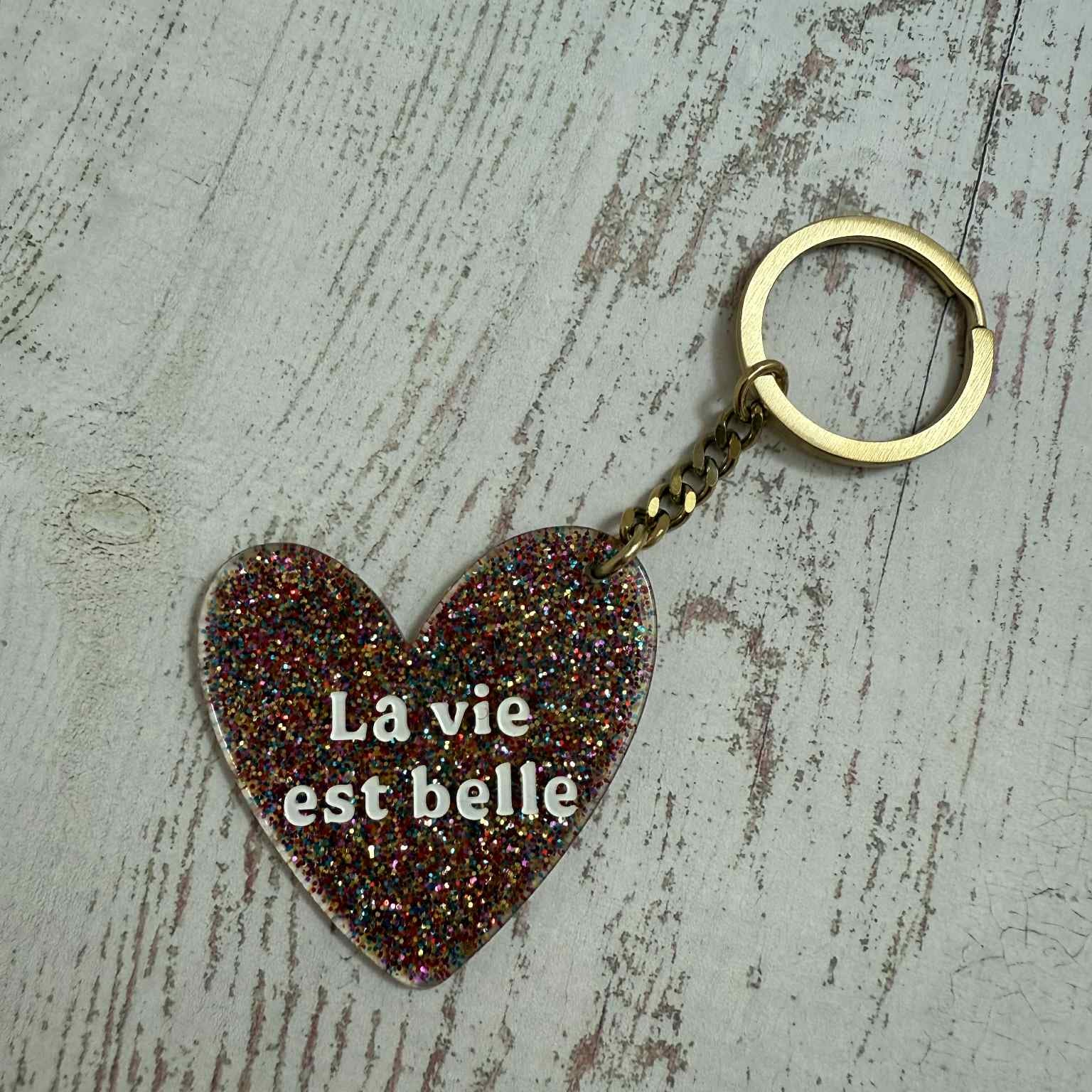 Porte-clé "good vibes"