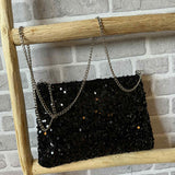 Sac à main-pochette Stella à sequins