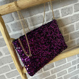 Sac à main-pochette Stella à sequins