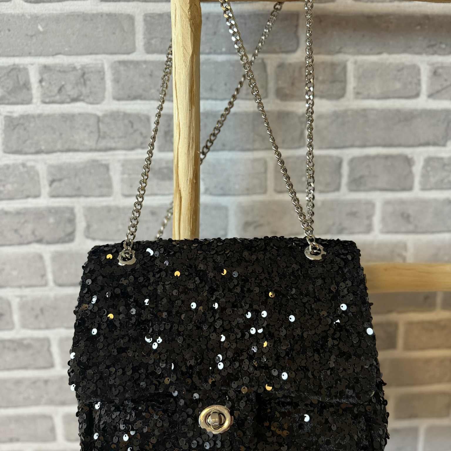 Sac à main Gala à sequins en stock